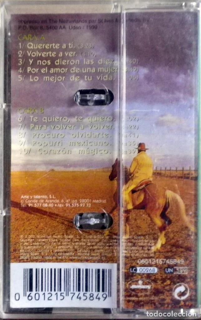 Casetes antiguos: Bert&iacute;n Osborne. Sabor a M&eacute;xico. Excelente estado. - Foto 2