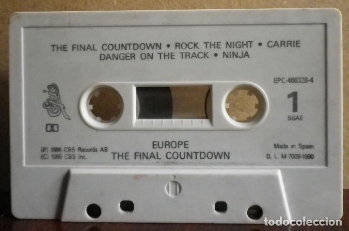 Casetes antiguos: Europe - The final countdown - Foto 3