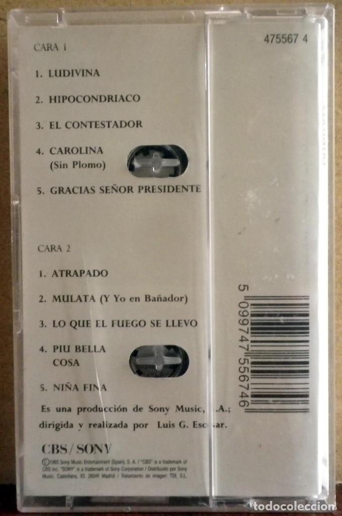 Casetes antiguos: Emilio Arag&oacute;n - Atrapado - Foto 2