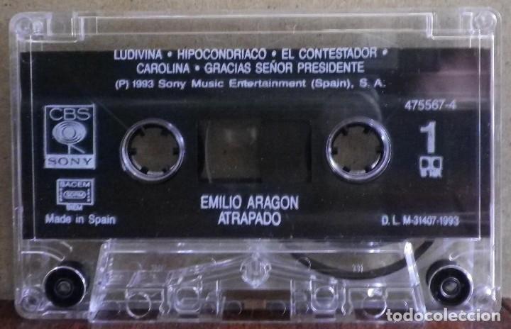 Casetes antiguos: Emilio Arag&oacute;n - Atrapado - Foto 3