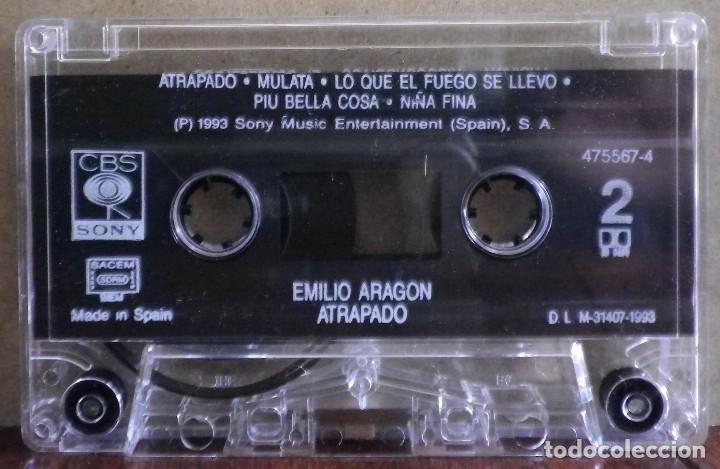 Casetes antiguos: Emilio Arag&oacute;n - Atrapado - Foto 4