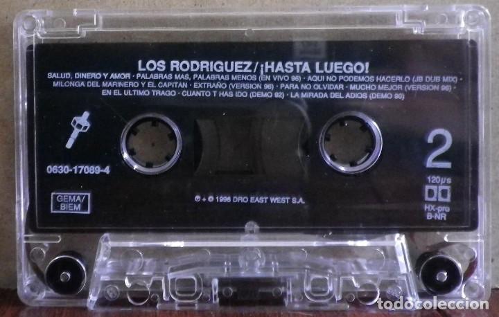 Casetes antiguos: Los Rodr&iacute;guez - Hasta luego - Foto 5