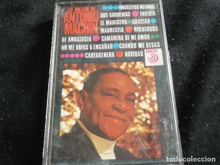 Casetes antiguos: LO MEJOR DE ANTONIO MACHIN - Foto 1