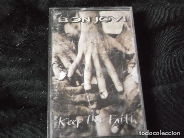 Casetes antiguos: BON JOVI-KEEP THE FAITH