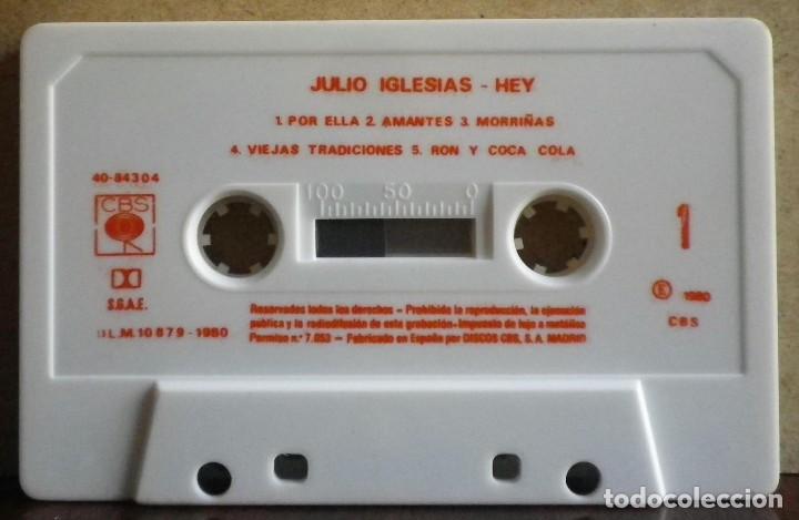 Casetes antiguos: Julio Iglesias - Hey! - Foto 3