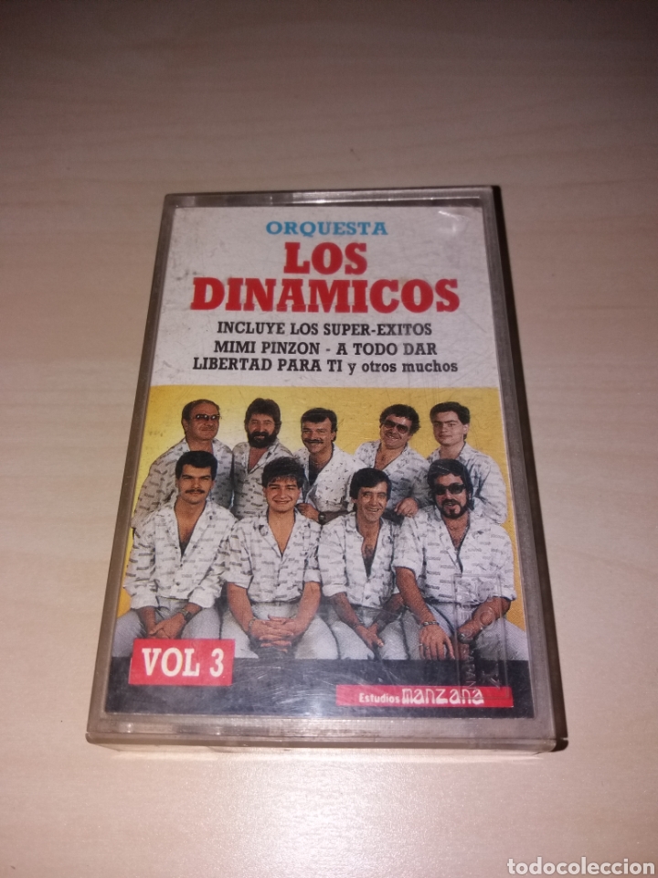 Casetes antiguos: ORQUESTA LOS DIN&Aacute;MICOS - VOL. 3 - Foto 1