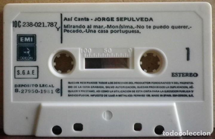Casetes antiguos: As&iacute; canta Jorge Sepulveda - Foto 3