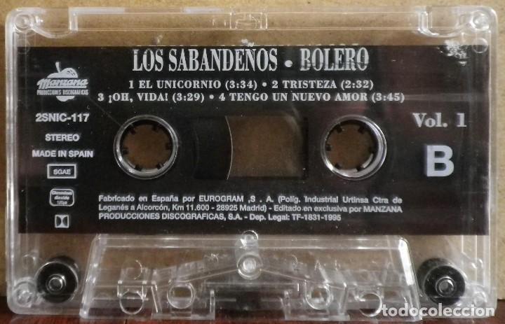 Casetes antiguos: Los Sabande&ntilde;os - Bolero - Foto 4