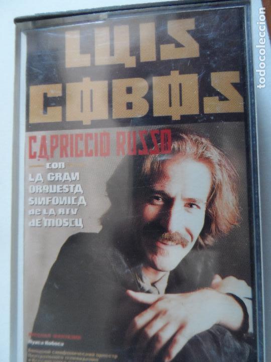 Casetes antiguos: LUIS COBOS CAPRICCIO RUSSO CASSETTE- CBS - 1986 - Foto 1