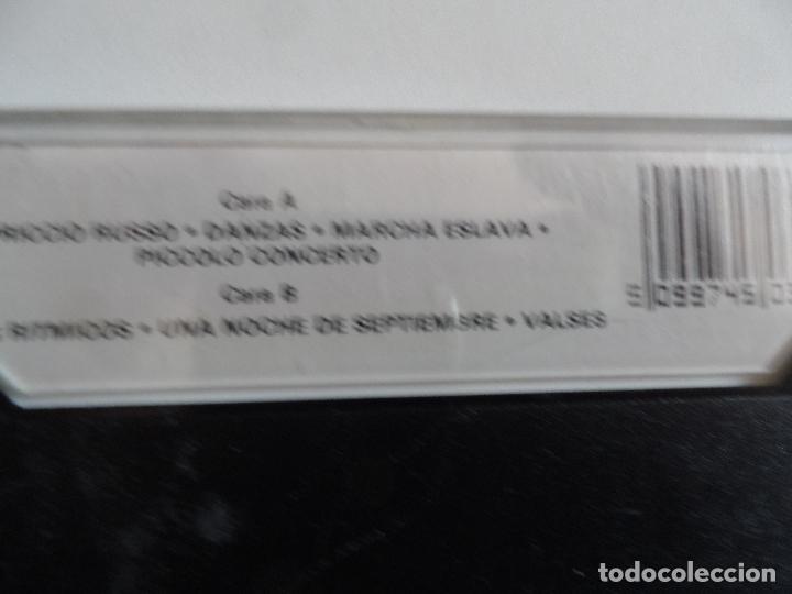Casetes antiguos: LUIS COBOS CAPRICCIO RUSSO CASSETTE- CBS - 1986 - Foto 2