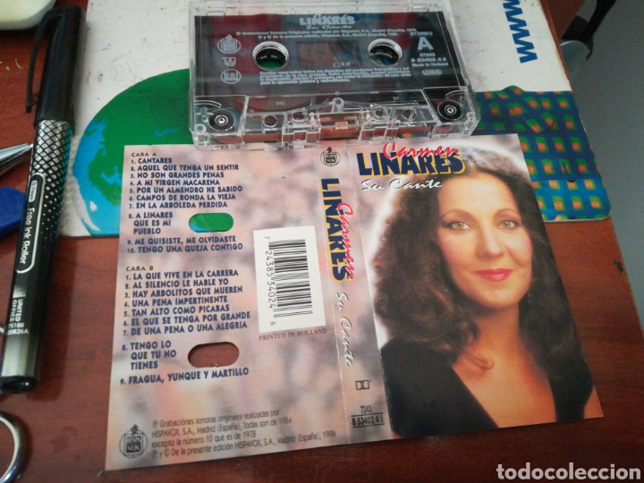 Old Cassettes: Carmen Linares casete su cante 1996