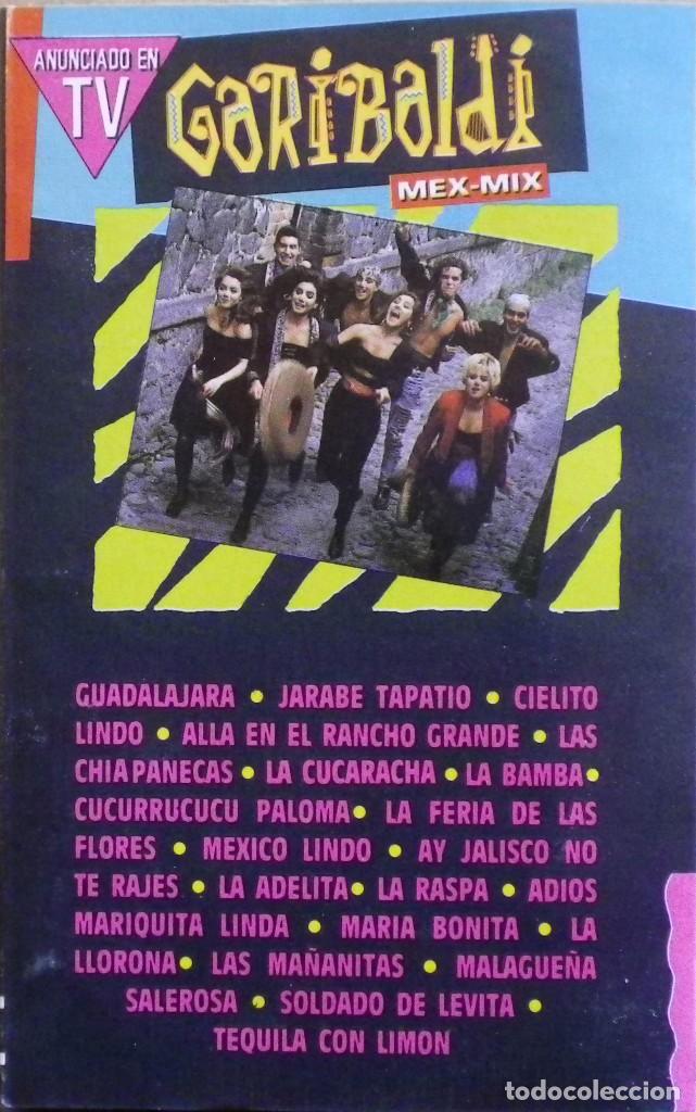 Casetes antiguos: Garibaldi - Mex Mix (EMI 1990) - Foto 1