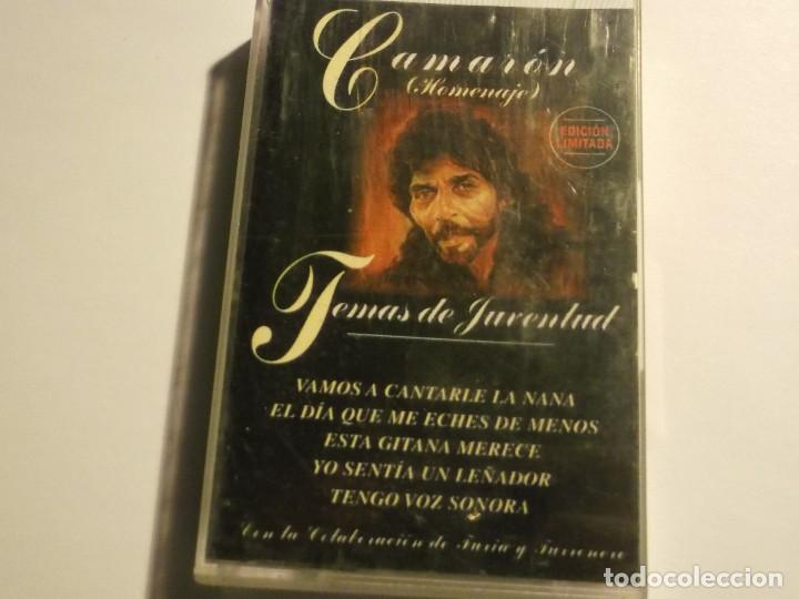 Casetes antiguos: CAMARON-MIS TEMAS DE JUVENTUD - Foto 1