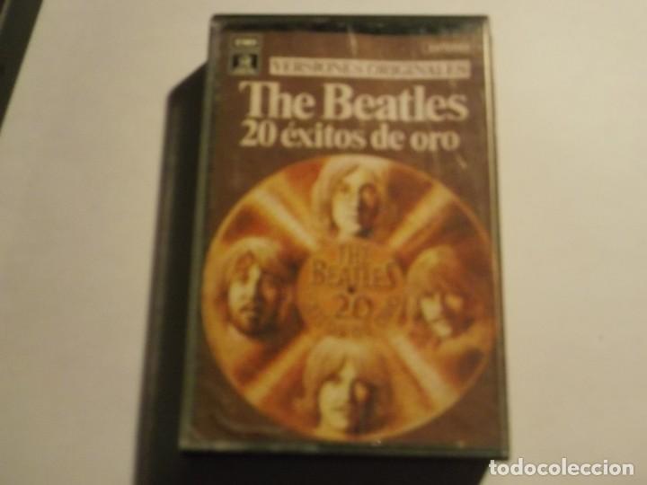 Casetes antiguos: THE BEATLES-20 EXITOS DE ORO-VERSIONES ORIGINALES