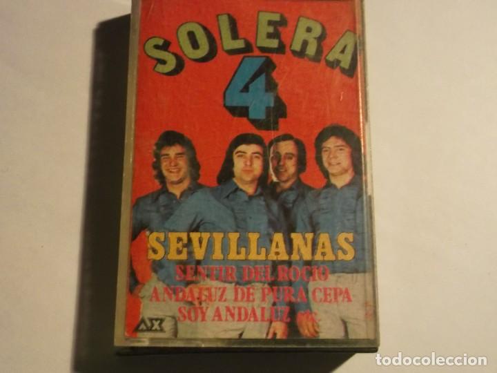 Casetes antiguos: SOLERA Y SAL DE SOLERA 4-SEVILLANAS - Foto 1