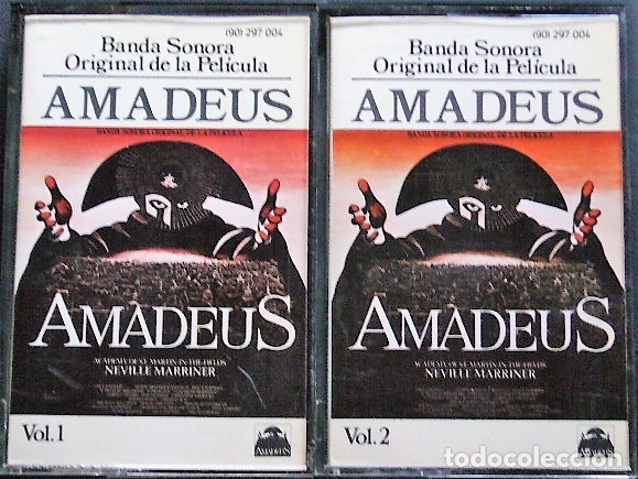 Casetes antiguos: AMADEUS - BANDA SONORA ORIGINAL - Foto 2