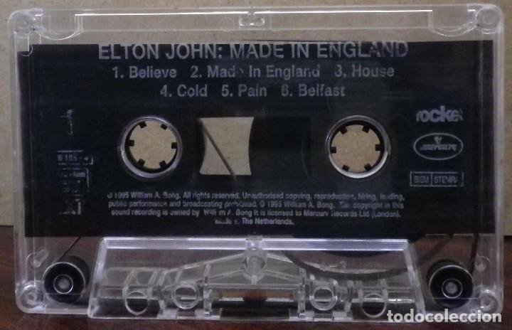 Casetes antiguos: Elton John - Made in England (1995). - Foto 4