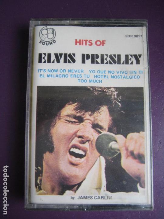 Casetes antiguos: HITS OF ELVIS PRESLEY CASETE - VERSIONES POR JAMES CARLIN