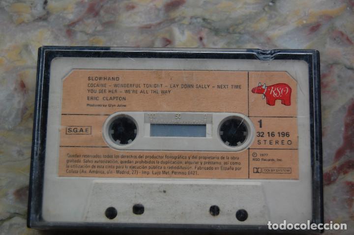 Casetes antiguos: eric clapton. slowhand. - Foto 1
