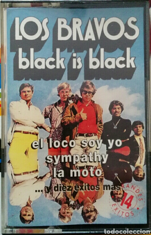 Casetes antiguos: Los bravos. Black is black. - Foto 1