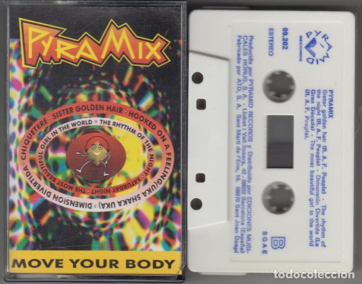 Casetes antiguos: Pyramix cassette Move your body 1994 - Foto 1