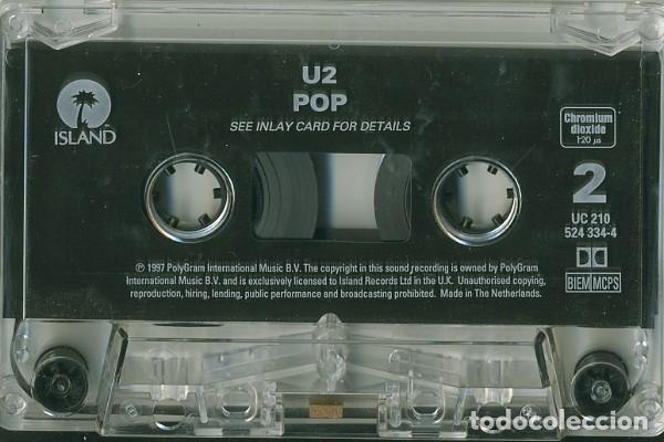 Casetes antiguos: U2 - Pop - Cassette de 1997 UK - Foto 2