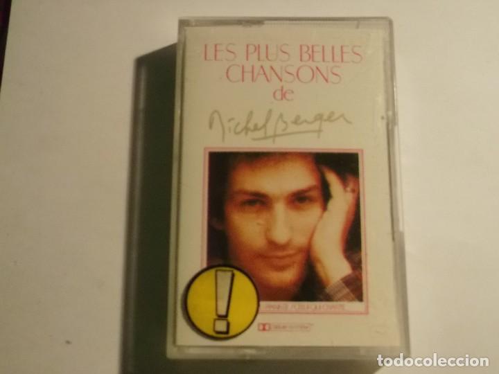 Casetes antiguos: LES PLUS BELLES CHANSONS DE MICHEL BERGER - Foto 1