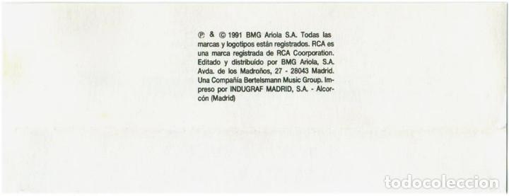 Casetes antiguos: Tony el gitano - Cosas gitanas - Cassette Spain 1991 - RCA RA 35739 - Foto 5