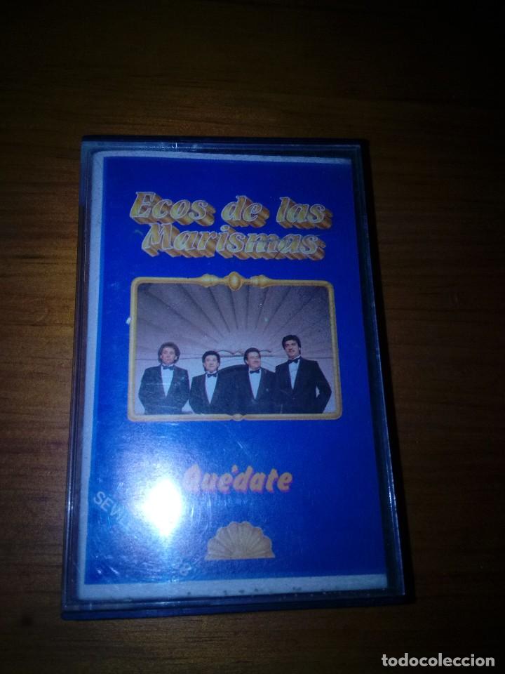 Casetes antiguos: ECOS DE LAS MARISMAS. QUEDATE. C16F - Foto 1