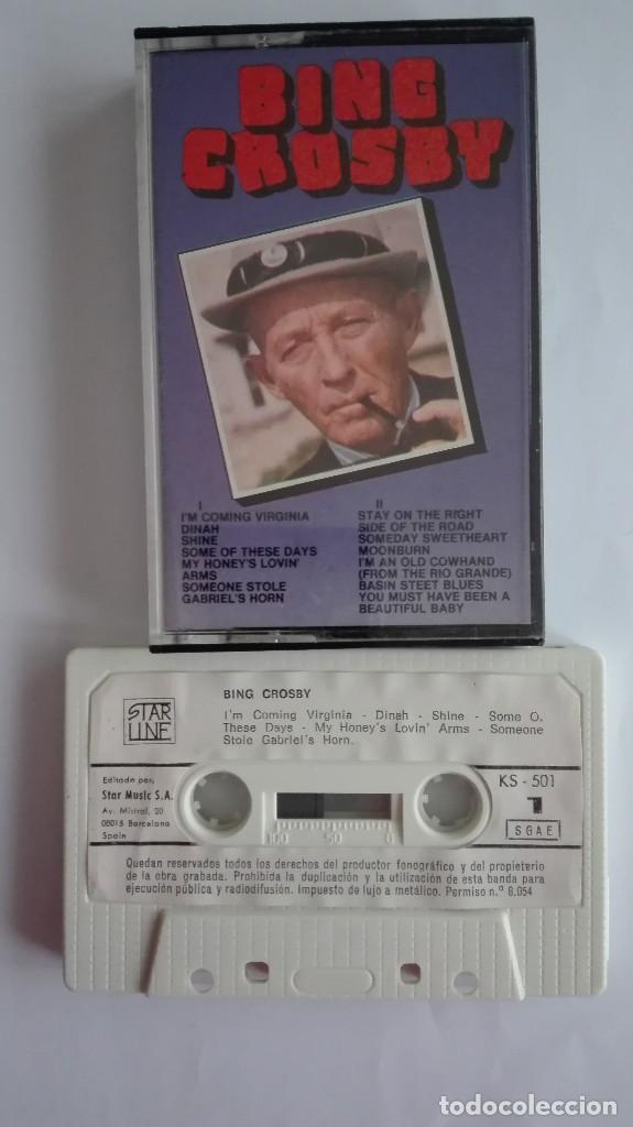 Casetes antiguos: Bing Crosby    1984 casete - Foto 1