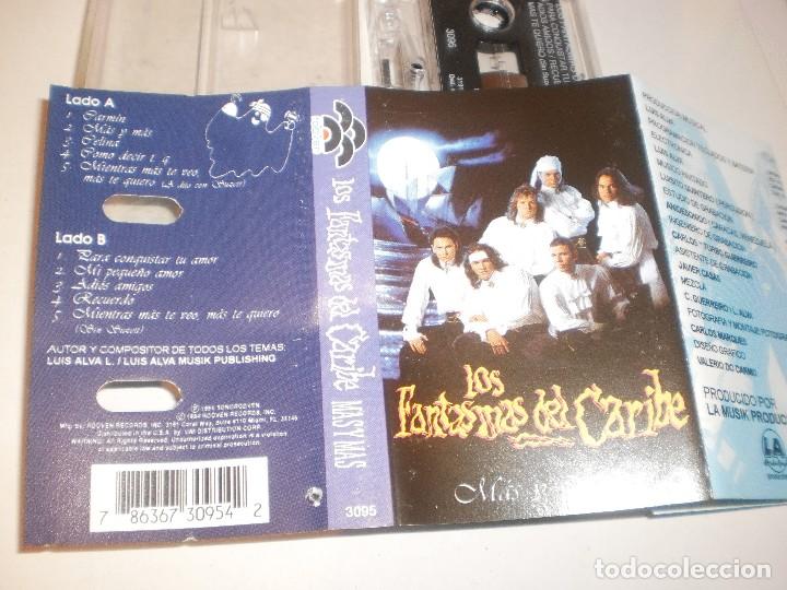 Casetes antiguos: casete, cassette, cinta. los fantasmas del caribe. m&aacute;s y m&aacute;s. rodven 1994 spain