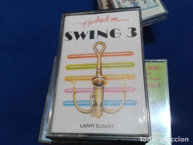 Casetes antiguos: CASSETTE HOOKED ON ( SWING 3 ) K-TEL - Foto 1