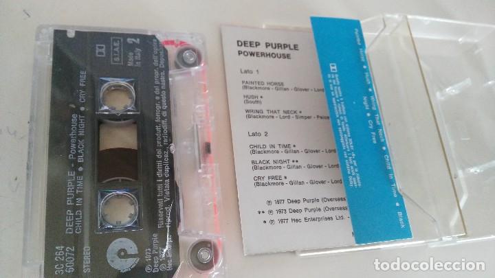 Casetes antiguos: DEEP PURPLE  - POWERHOUSE - Foto 2