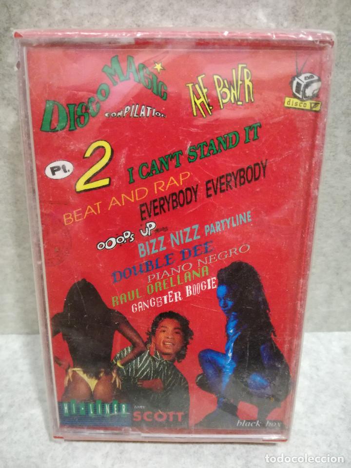 Old Cassettes: CINTA - CASSETTE - CASET DISCOTECA VARIOS DISCOMAGIC COMPILATION PT. 2 - DISCOMAGIC 1990 PRECINTADO