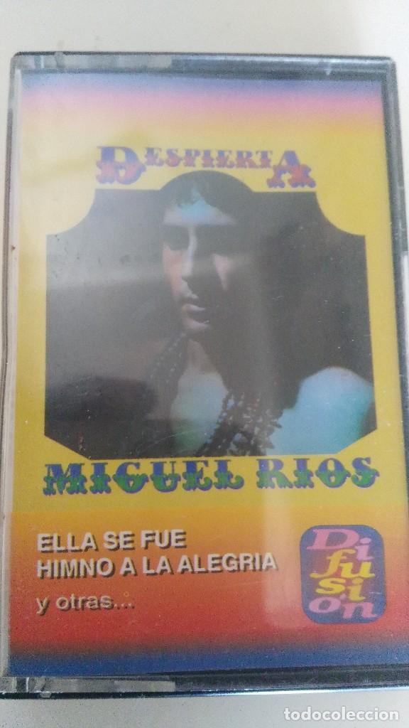 Casetes antiguos: MIGUEL R&Iacute;OS. DESPIERTA - Foto 1