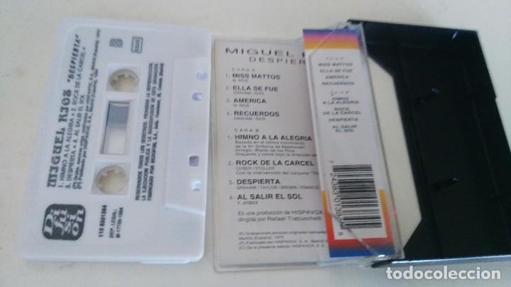 Casetes antiguos: MIGUEL R&Iacute;OS. DESPIERTA - Foto 2