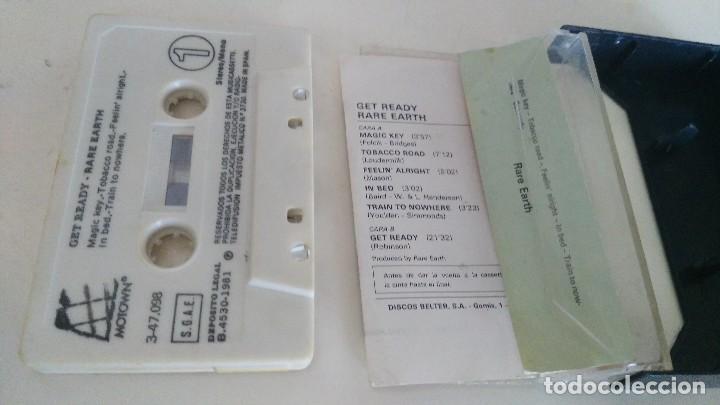 Casetes antiguos: RARE EARTH - GET READY - CASETTE - 1981 - Foto 2