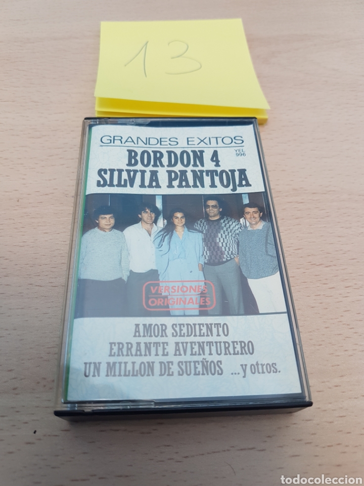 Casetes antiguos: GRANDES EXITOS - BORDON 4 SILVIA PANTOJA- 1987 - Foto 1