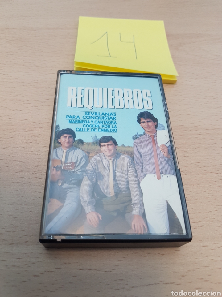 Casetes antiguos: REQUIEBROS - SEVILLANAS PARA CONQUISTAR - 1984 - Foto 1