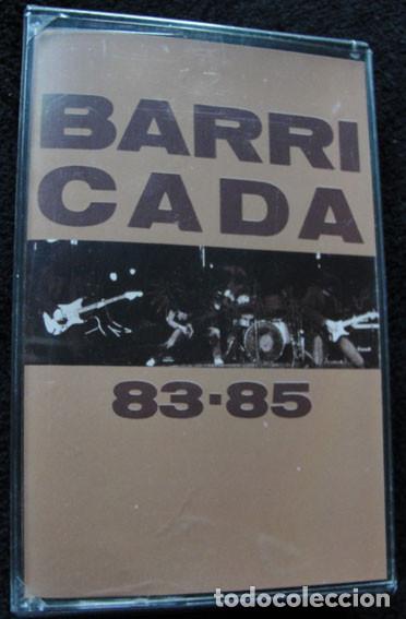 Casetes antiguos: BARRICADA 83-85 - CASSETTE NUEVO - PRECINTADO - - Foto 1