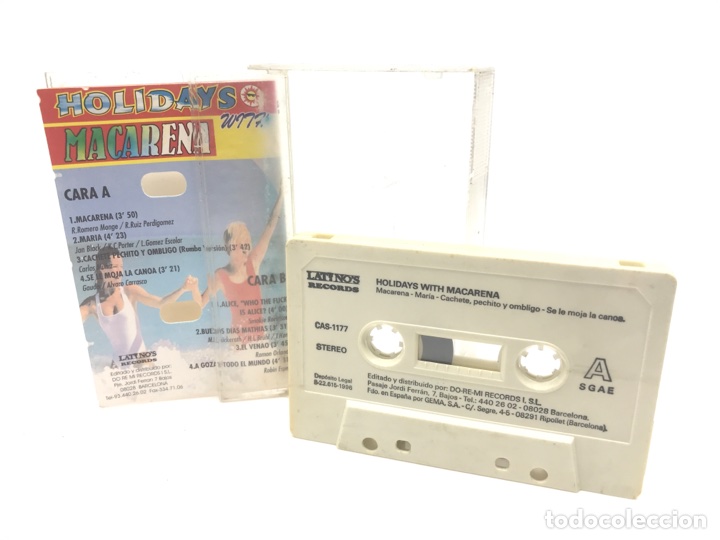 Casetes antiguos: Holidays with Macarena - Foto 2