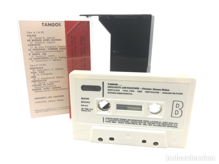 Casetes antiguos: Tangos Orquesta Los Gauchos - Foto 2