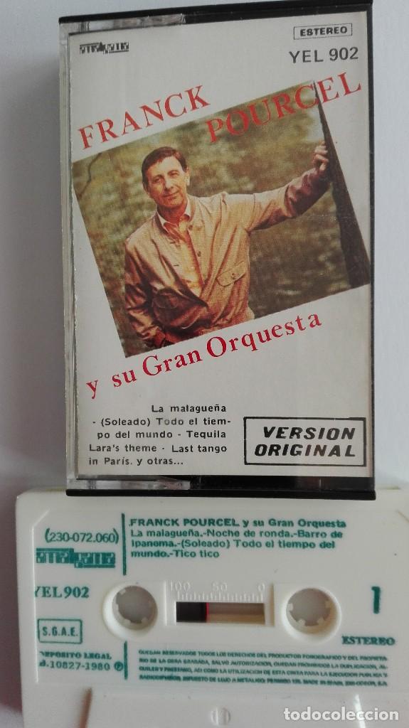 Casetes antiguos: Franck Pourcel     y su gran orquestra   versi&oacute;n original   casete  1980   amalgama - Foto 1