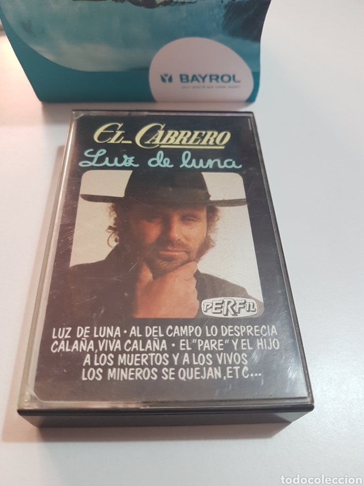 Casetes antiguos: EL CABRERO - LUZ DE LUNA- 1985 - Foto 1