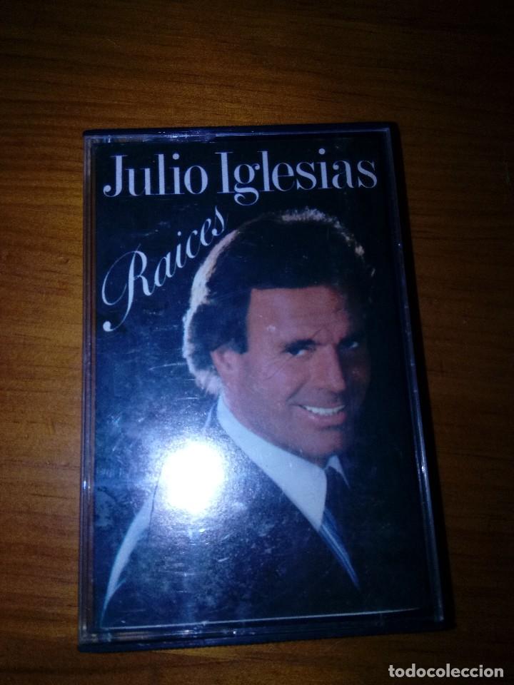 Casetes antiguos: JULIO IGLESIAS. RAICES. C16F - Foto 1
