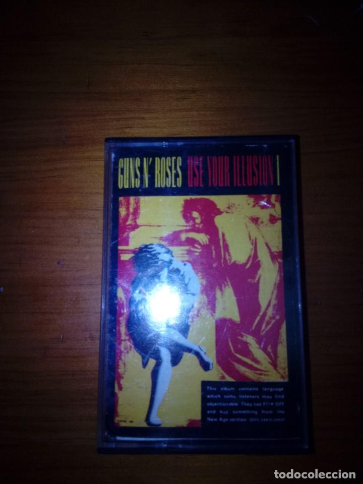 Casetes antiguos: GUNSN&acute;ROSES USE YOUR ILLUSION. C16F - Foto 1