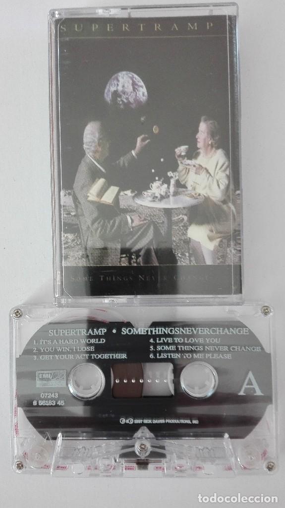 Casetes antiguos: Supertramp Some Things Never Change casete 1997 - Foto 1