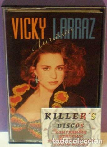 Casetes antiguos: Vicky Larraz - Hurac&aacute;n - Cassette 1989 - Foto 1