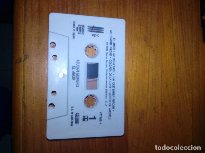 Casetes antiguos: AZUCAR MORENO EL AMOR. SIN CARATULA. C17F - Foto 1