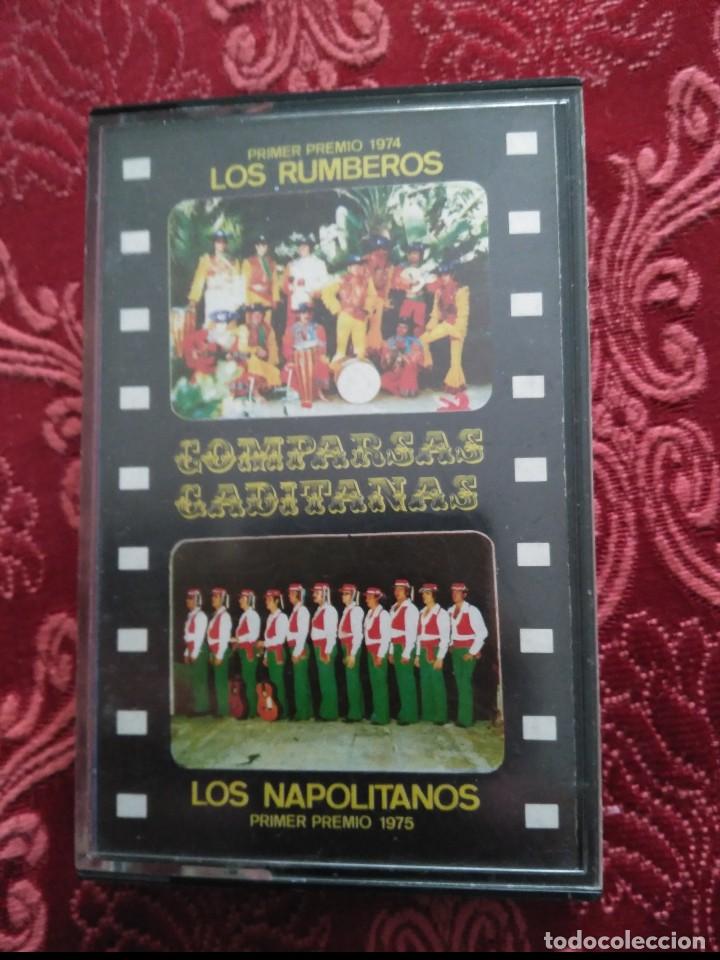 Casetes antiguos: carnaval de cadiz casete los rumberos y los napolitanos